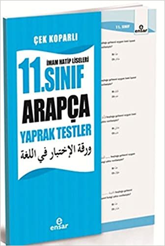Imam Hatip Liseleri 11. Sinif Arapça Yaprak Testler: 50 Test - 1000 Soru