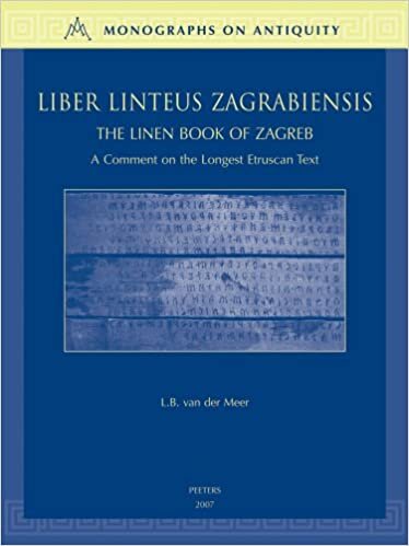 Liber Linteus Zagrabiensis. the Linen Book of Zagreb: A Comment on the Longest Etruscan Text (Monographs on Antiquity)