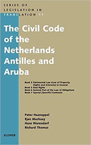 The Civil Code of the Netherlands Antilles and Aruba (Legislation in Translation) indir