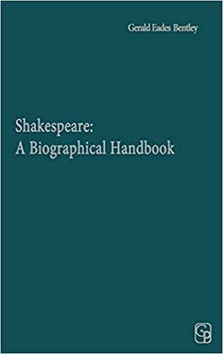 Shakespeare: Biographical Handbook (Yale Shakespeare Supplements)
