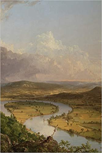 View from Mount Holyoke, Northampton, Massachusetts, after a Thunderstorm; The Oxbow - A Poetose Notebook / Journal / Diary (50 pages/25 sheets) (Poetose Notebooks) indir