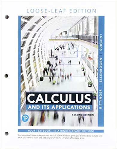 Calculus and Its Applications, Loose-Leaf Version Plus Mylab Math with Pearson Etext -- 24-Month Access Card Package