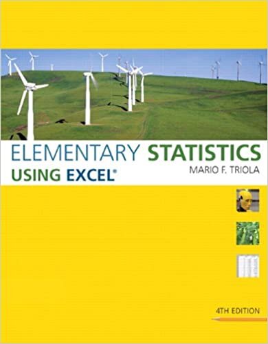 Elementary Statistics Using Excel Plus Mystatlab Student Access Kit
