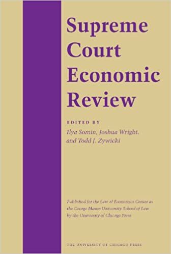 Supreme Court Economic Review V3: Vol III