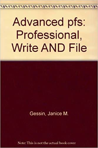 Advanced Pfs: Professional Write and File