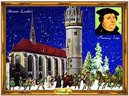Adventskalender "Wittenberg - Martin Luther": Papier-Adventskalender