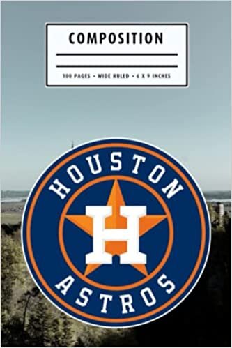 New Year Weekly Timesheet Record Composition : Houston Astros Notebook | Christmas, Thankgiving Gift Ideas | Baseball Notebook #13