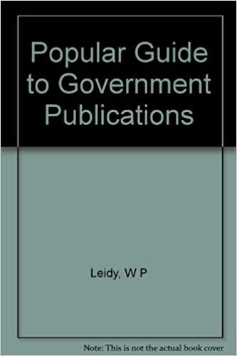 Popular Guide to Government Publications indir