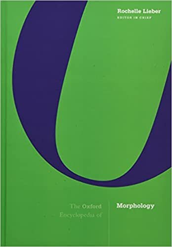 The Oxford Encyclopedia of Morphology indir