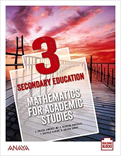 Mathematics for Academic Studies 3. Student's Book (E.S.O. III)