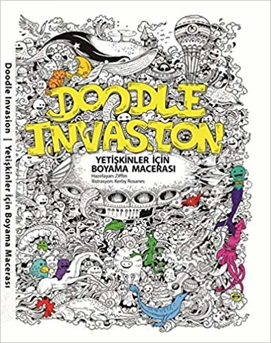 Doodle Invasion: Yetişkinler İçin Boyama Macerası