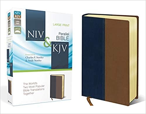 Side-By-Side Bible-PR-NIV/KJV-Large Print indir