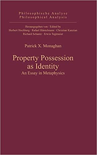 Property Possession as Identity: An Essay in Metaphysics (Philosophische Analyse / Philosophical Analysis, Band 41)
