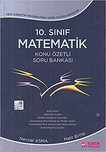 Esen 10. Sınıf Matematik Konu Özetli Soru Bankası Yeni
