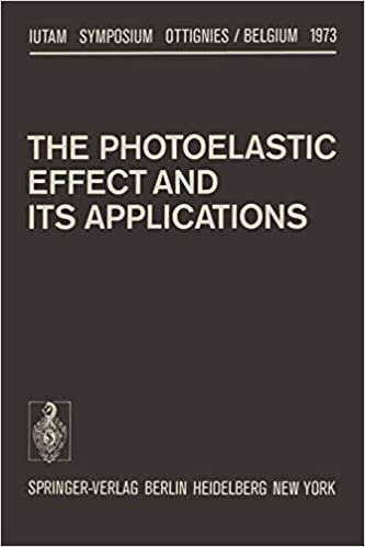 The Photoelastic Effect and Its Applications: Symposium Ottignies/Belgium September 10-16, 1973 (IUTAM Symposia) indir