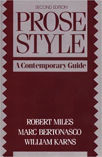 Prose Style: A Contemporary Guide