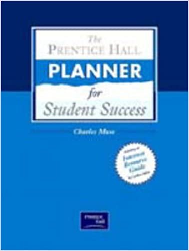 The Prentice Hall Planner for Student Success