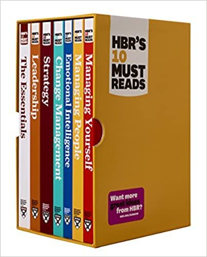 HBR's 10 Must Reads Boxed Set with Bonus Emotional Intelligence (7 Books) (HBR's 10 Must Reads) indir