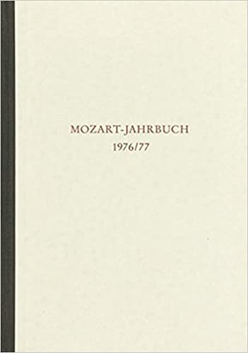 Mozart-Jahrbuch: 1976/77