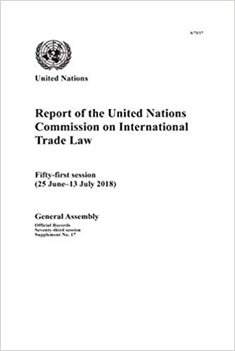 Report of the United Nations Commission on International Trade Law (Reports of the United Nations Commission on International Trade Law)