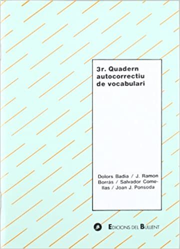 3r Quadern autocorrectiu de vocabulari (Quaderns autocorrectius, Band 3)