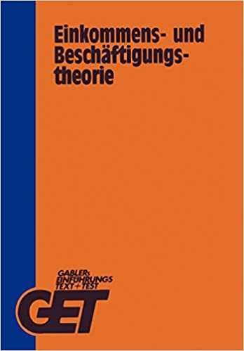 Einkommens- und Beschäftigungstheorie (German Edition) indir