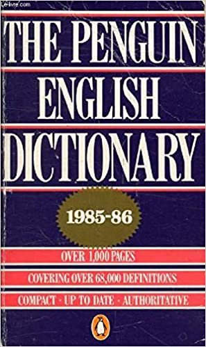 The Penguin English Dictionary 1985-86 indir