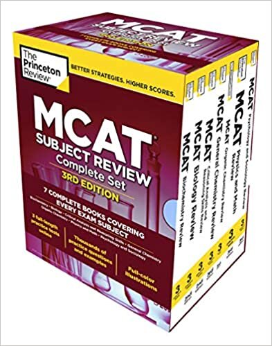 Princeton Review MCAT Subject Review Complete Box Set (Graduate Test Prep)