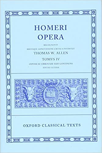 Homer Vol. IV. Odyssey (Books XIII-XXIV) 2/e: Odyssey Vol 4 (Oxford Classical Texts)