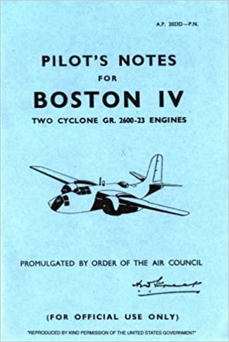 Boston 4 Pilots Notes
