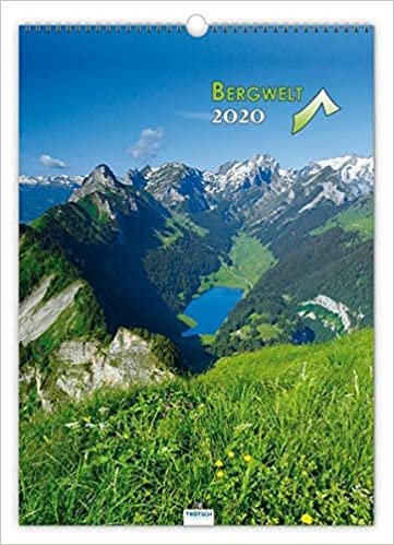 Bergwelt 2020 Großbildkalender