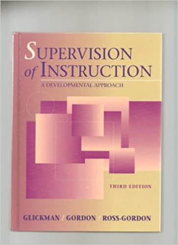 Supervision Instruction: A Developmental Approach