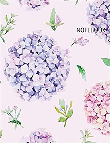 Notebook: Beautyful Flowers (8.5 x 11 Inches) 110 Pages indir