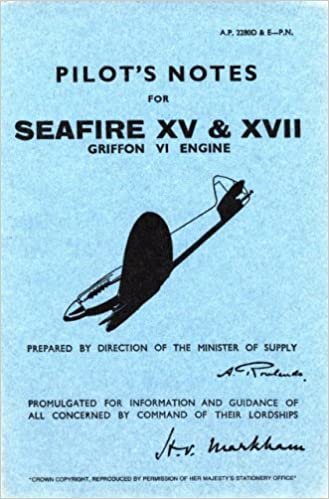 Seafire 17 Pilots Notes