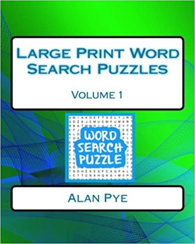 Large Print Word Search Puzzles Volume 1 indir