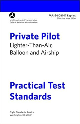 Private Pilot Lighter-than-Air Practical Test Standards FAA-S-8081-17: LTA Balloon and Airship