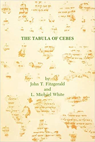 The Tabula of Cebes (TEXTS AND TRANSLATIONS (SOCIETY OF BIBLICAL LITERATURE))
