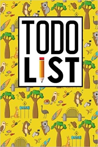 To Do List: Daily Task For Kids, To Do List Booklet, Task List Notebook, To Do Notes, Agenda Notepad For Men, Women, Students & Kids, Cute Australia Cover: Volume 95 (To Do List Notebooks)
