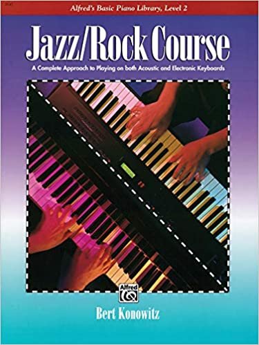 Alfred's Basic Jazz/Rock Course Lesson Book: Level 2 (Alfred's Basic Piano Library, Band 2) indir