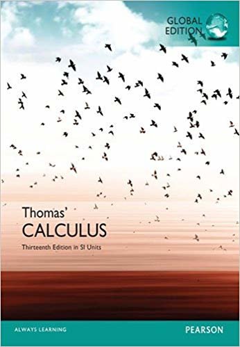 Thomas' Calculus: Fourteenth Edition In Sl Units