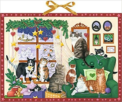 Wand-Adventskalender - Gemütlicher Advent mit Katzen indir