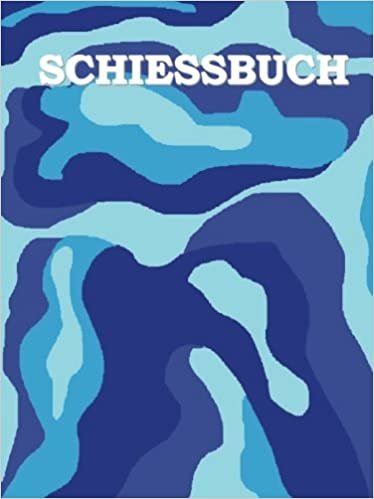 Schiessbuch - camouflage blau