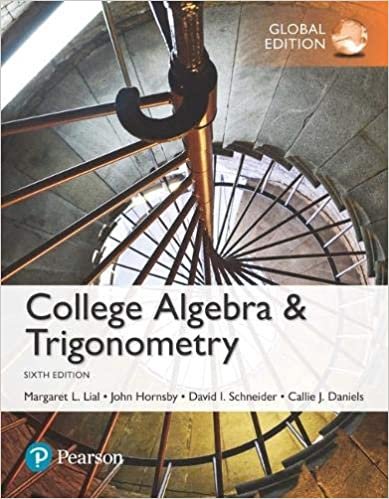 College Algebra and Trigonometry plus MyMathLab with Pearson eText, Global Edition
