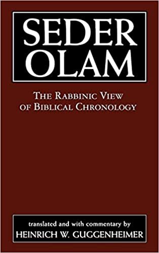 Seder Olam: The Rabbinic View of Biblical Chronology indir