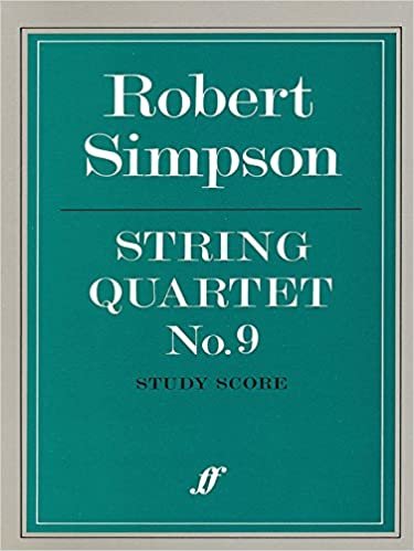 String Quartet No. 9: (Score)