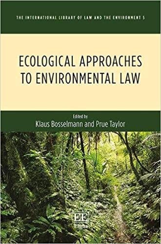 Ecological Approaches to Environmental Law (International Library of Law and the Environment, Band 5)