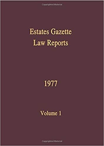 EGLR 1977 (Estates Gazette Law Reports) indir