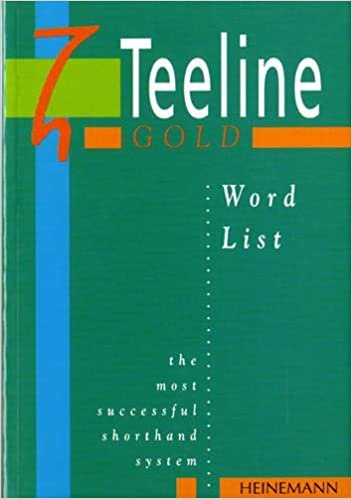 Teeline Gold: Word List