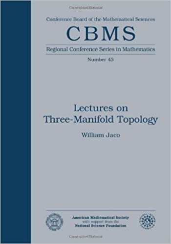 Lectures on Three-Manifold Topology (Regional conference series in mathematics) (CBMS Regional Conference Series in Mathematics)