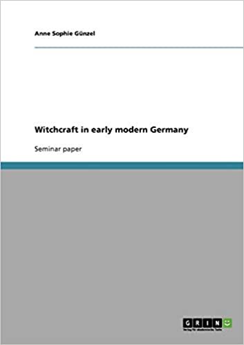 Witchcraft in early modern Germany